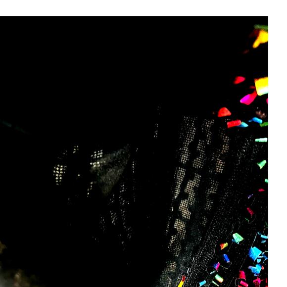 Weavz Rainbow Ribbon Jacket Vintage XL - Picture 10 of 10